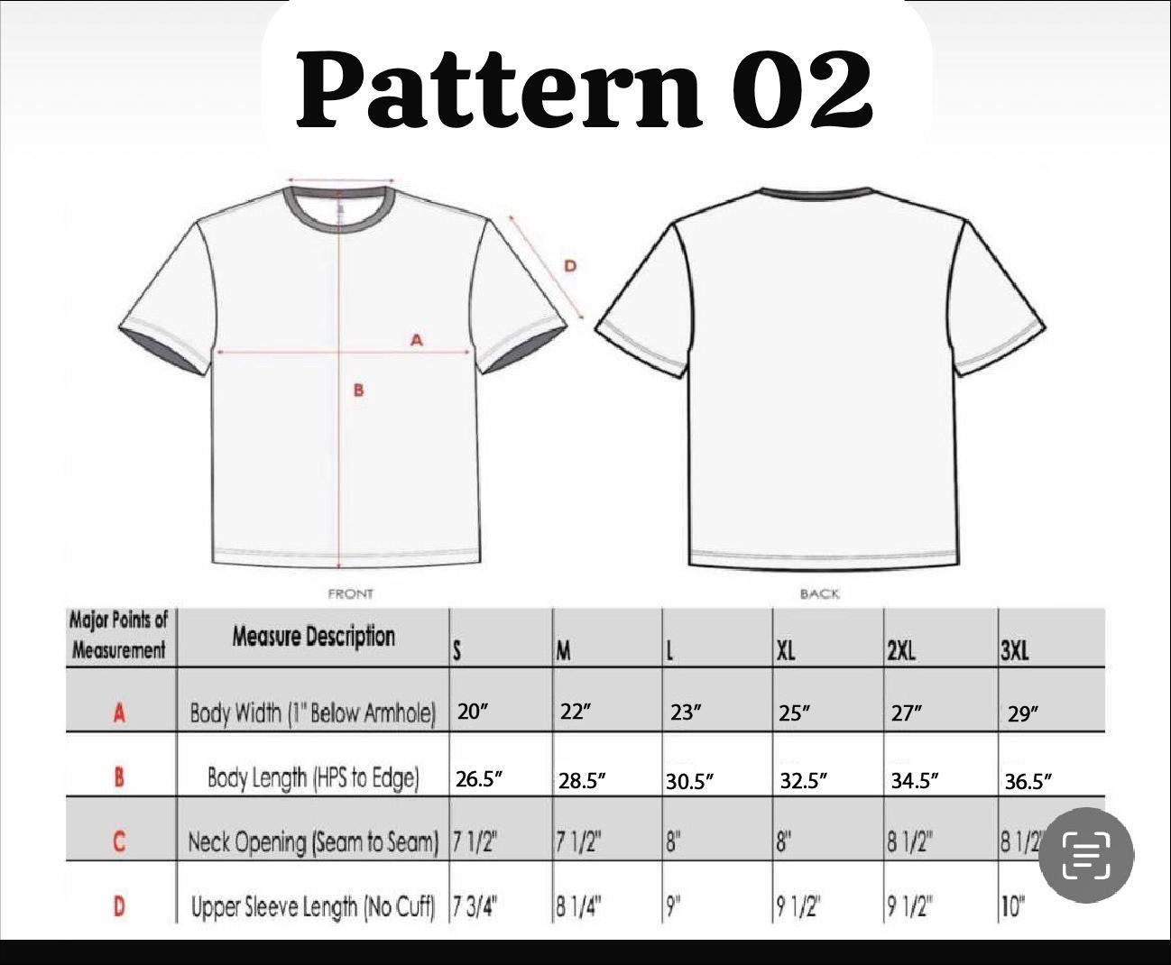 Sizing Chart